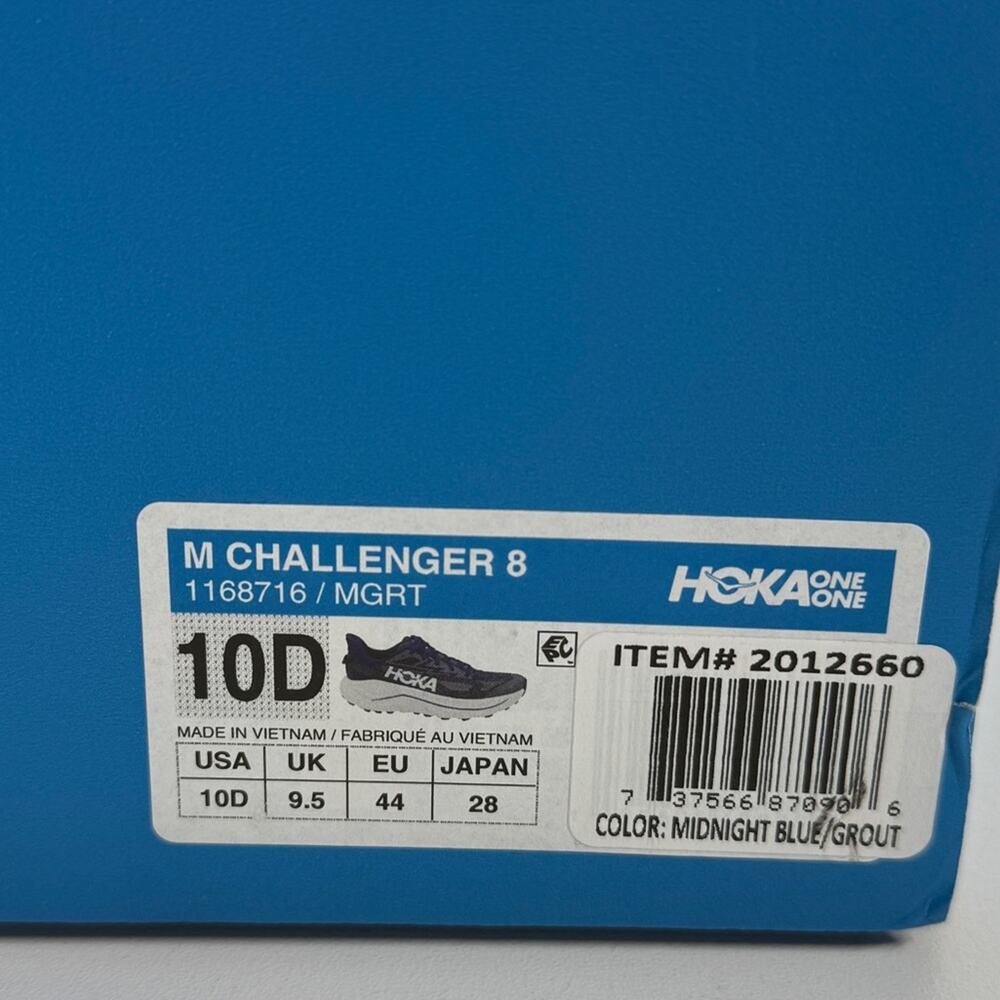 NIB • Hoka TRAIL RUNNING Challenger 8 Midnight Blue Size: 10 - Picture 6 of 6